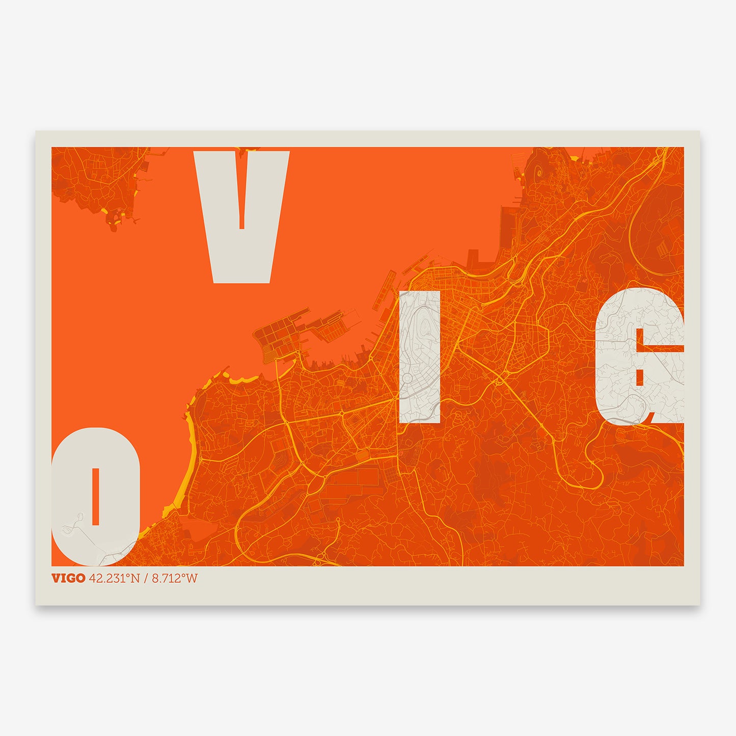 Vigo Map V08 Tribal / No Frame / No