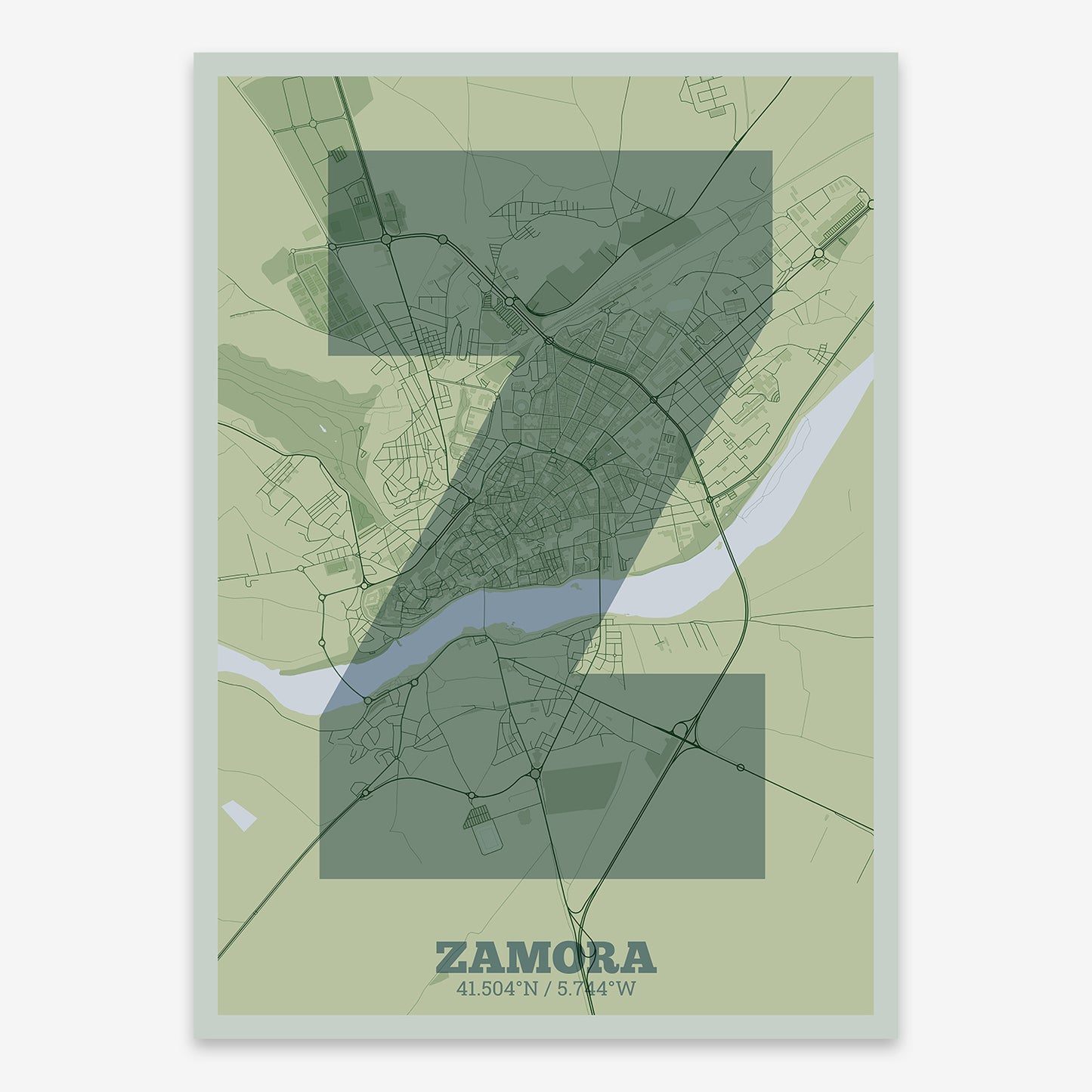 Zamora Map V02 Kyoto / No Frame / No