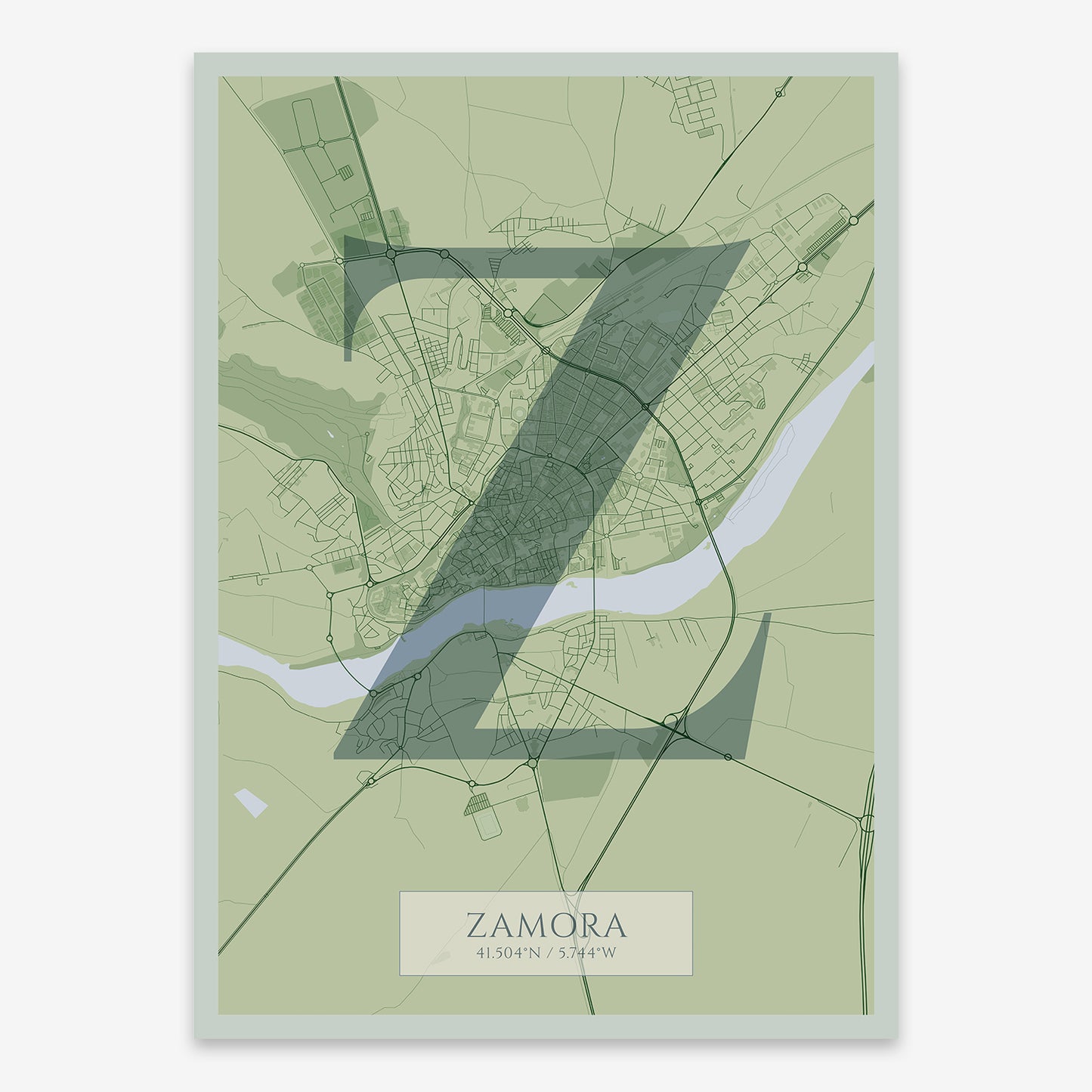 Zamora Map V06 Kyoto / No Frame / No