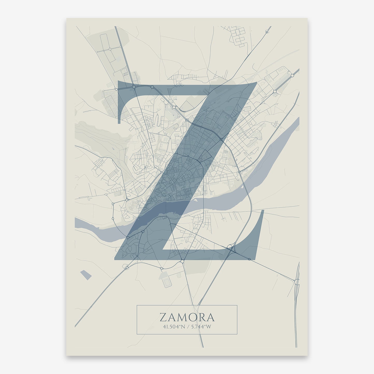 Zamora Map V06 Seaside / Frame / No