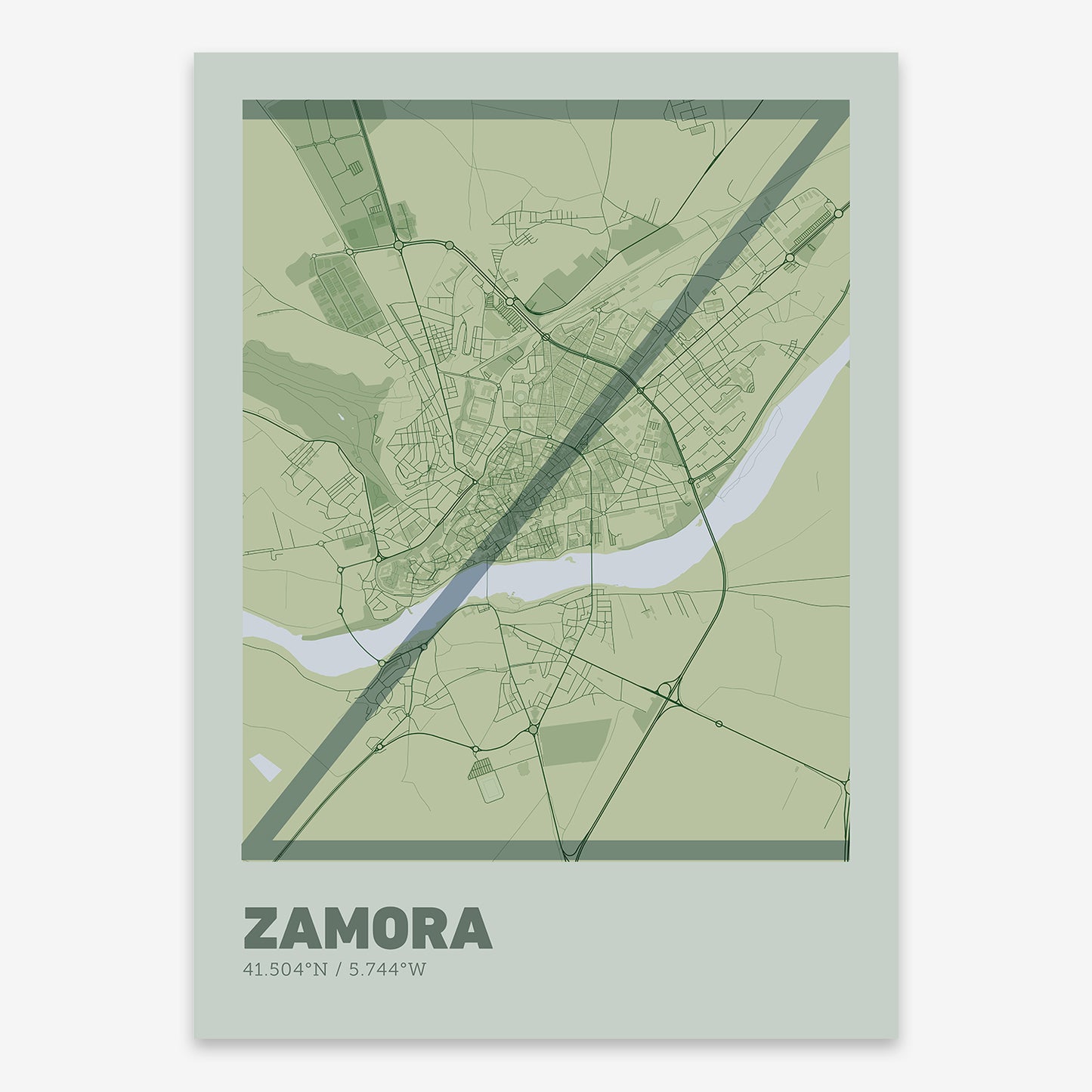 Zamora Map V07 Kyoto / No Frame / No