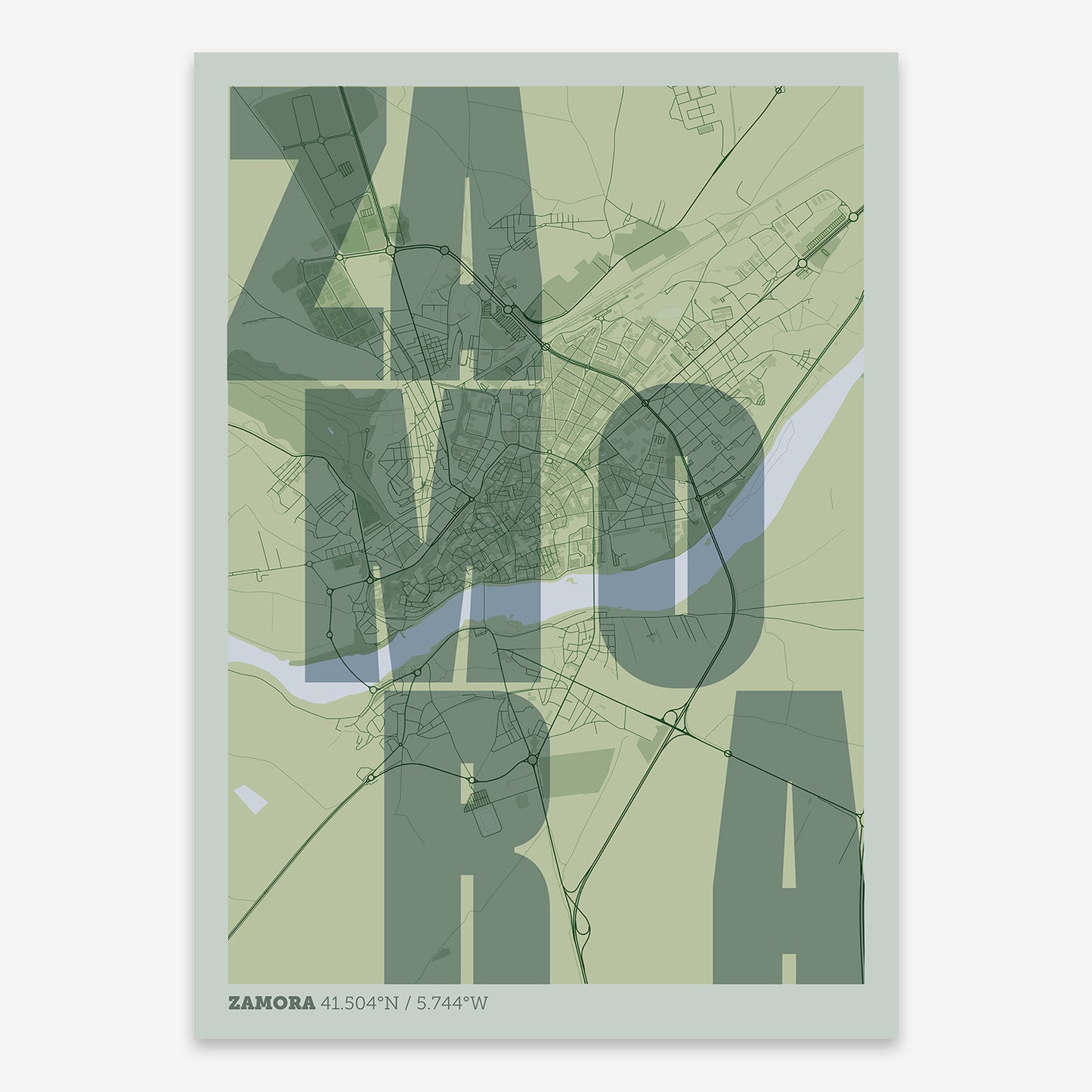 Zamora Map V08 Kyoto / No Frame / No