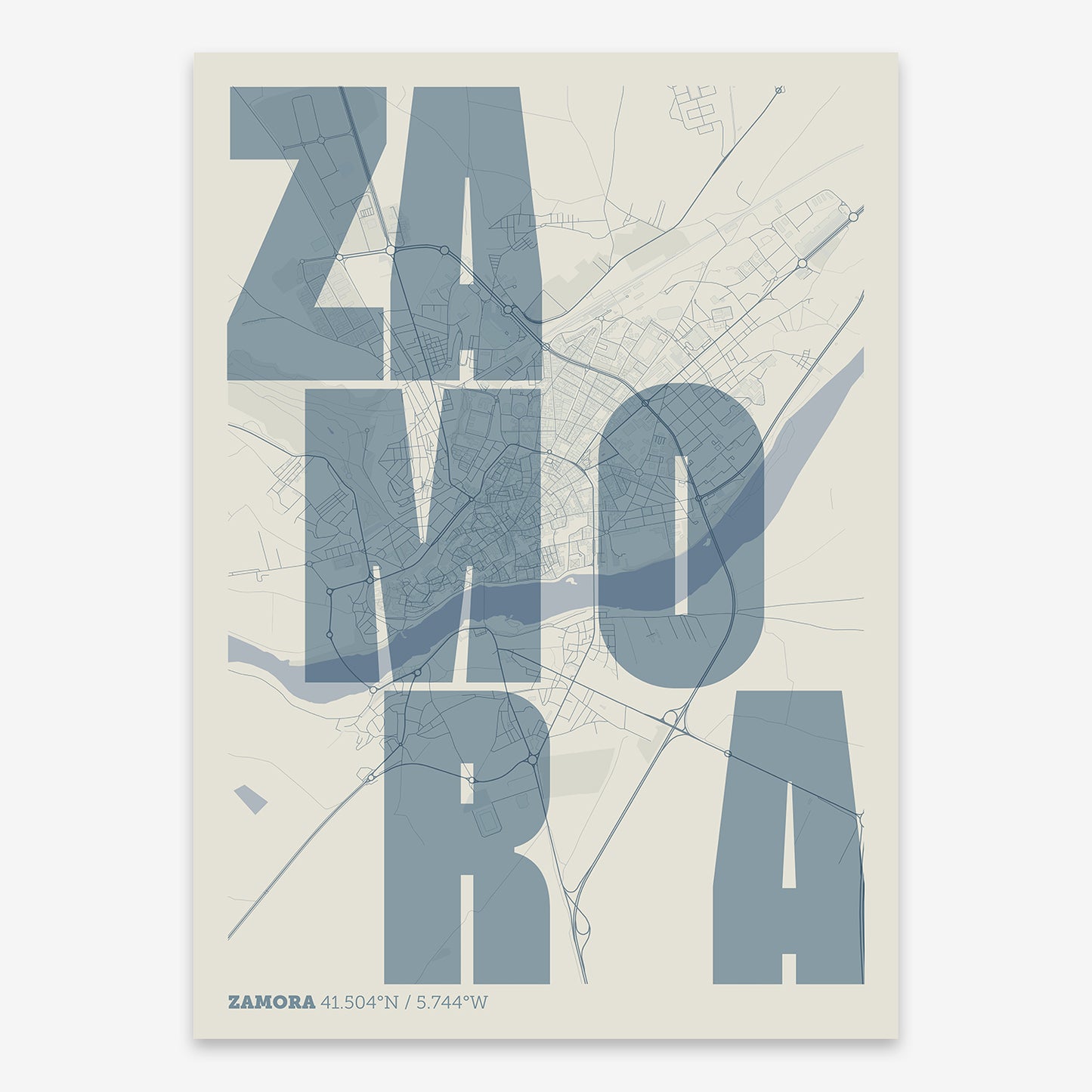 Zamora Map V08 Seaside / No Frame / No