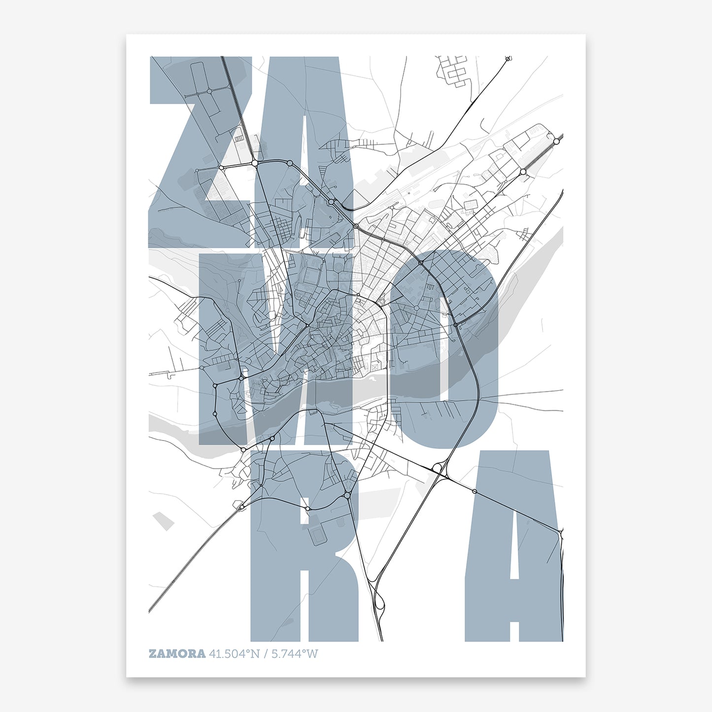 Zamora Map V08 Urban / No Frame / No