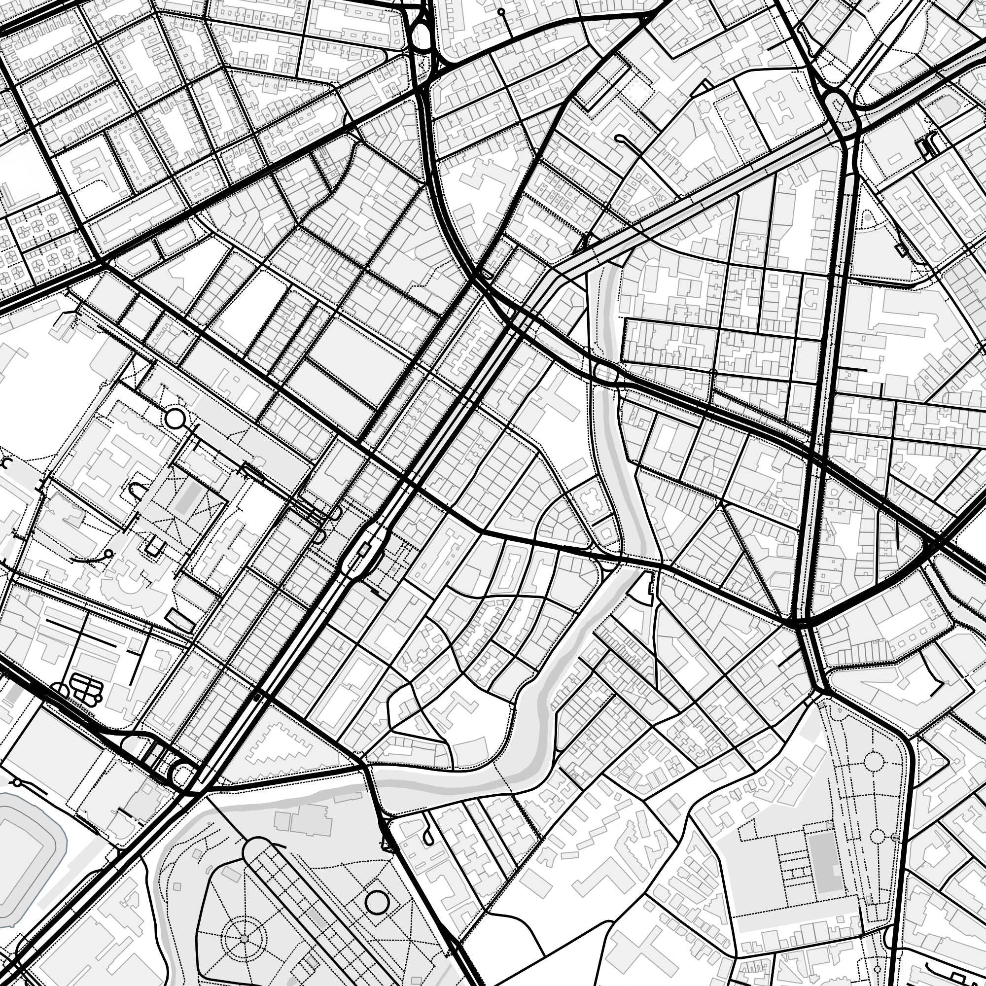 LetraMap Classic Design Detail in High Resolution